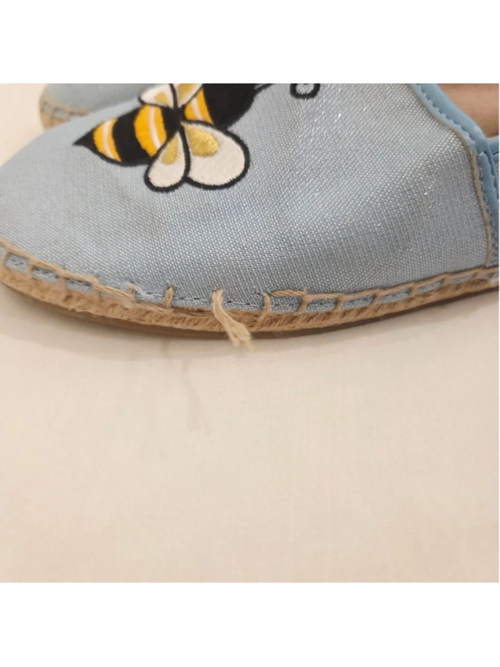 Circus by Sam Edelman Light Blue Queen Bee Espadrilles Size 8.5